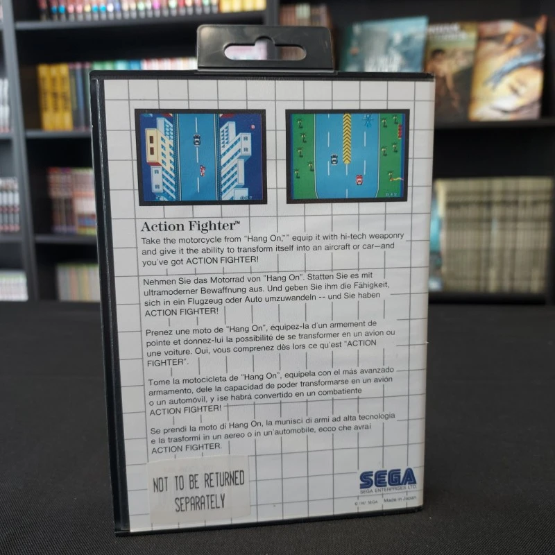 ACTION FIGHTER COMPLET MASTER SYSTEM 5 ACTION FIGHTER COMPLET MASTER SYSTEM – Image 3