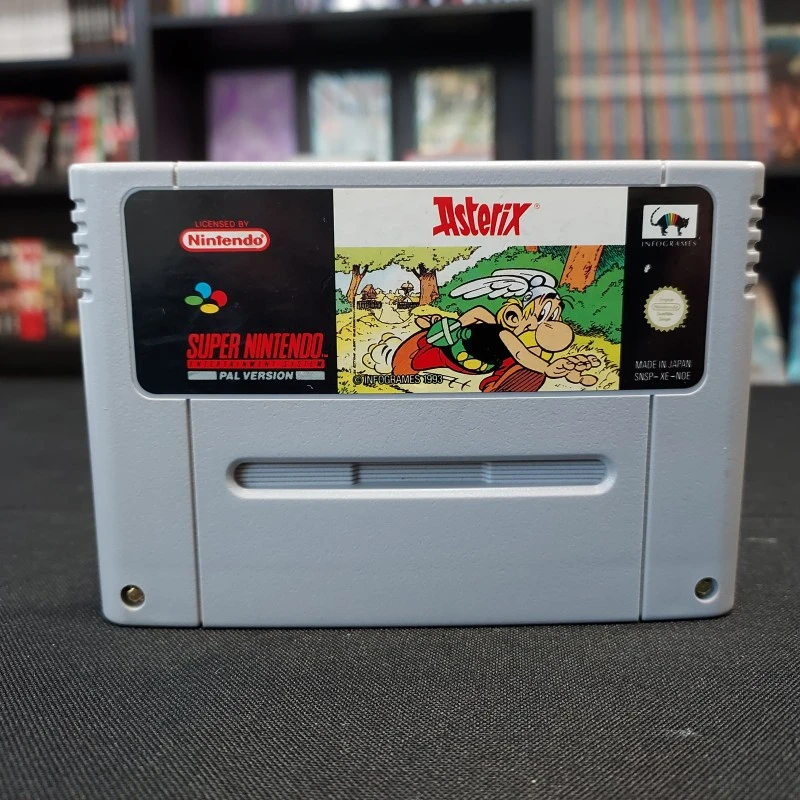 ASTERIX CARTOUCHE SEULE NOE SNES 3 ASTERIX CARTOUCHE SEULE NOE SNES