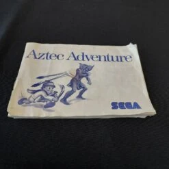 AZTEC ADVENTURE COMPLET NOTICE ABIMEE MASTER SYSTEM -Promos Jeu Boutique aztec adventure complet notice abimee master system 3