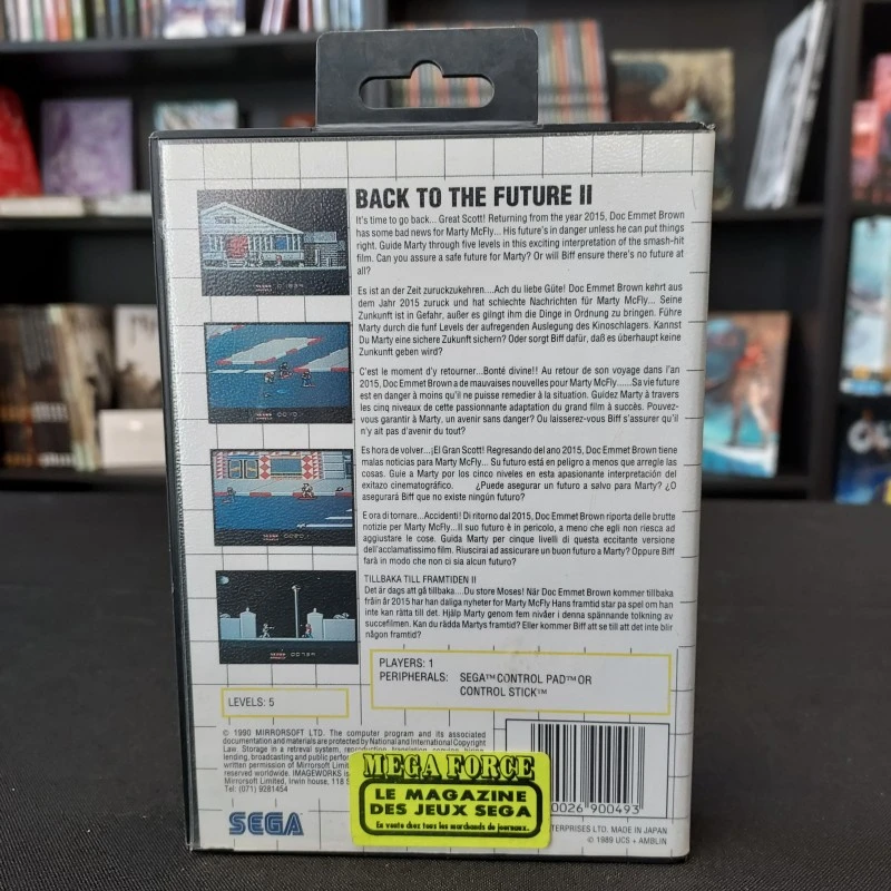 BACK TO THE FUTURE PART 2 COMPLET MASTER SYSTEM 7 BACK TO THE FUTURE PART 2 COMPLET MASTER SYSTEM – Image 5