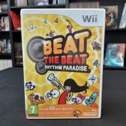 BEAT THE BEAT RHYTHM PARADISE COMPLET WII CARTE VIP NON GRATTEE
