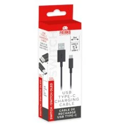 CABLE DE RECHARGE USB TYPE-C POUR SWITCH 3M