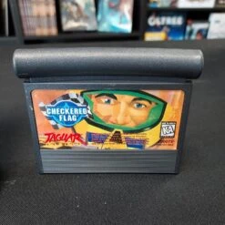 CHECKERED FLAG COMPLET BOITE ABIMEE ATARI JAGUAR -Promos Jeu Boutique checkered flag complet boite abimee atari jaguar 9