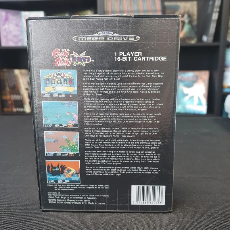 CHIKI CHIKI BOYS SANS NOTICE MEGA DRIVE CARTOUCHE ABIMEE 5 CHIKI CHIKI BOYS SANS NOTICE MEGA DRIVE CARTOUCHE ABIMEE – Image 3
