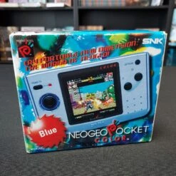 CONSOLE NEO GEO POCKET COLOR BLUE COMPLET EN BOITE -Promos Jeu Boutique console neo geo pocket color blue complet en boite 2