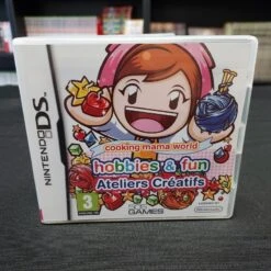 COOKING MAMA WORLD HOBBIES AND FUN COMPLET DS