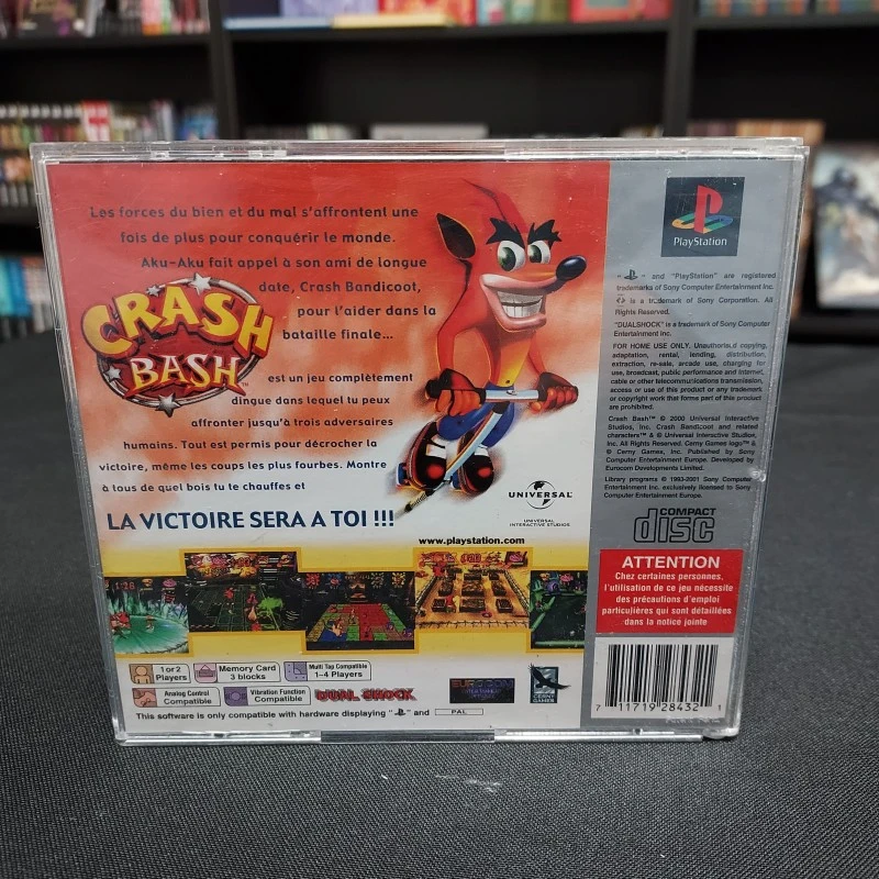 CRASH BASH PLATINUM COMPLET PS1 5 CRASH BASH PLATINUM COMPLET PS1 – Image 3