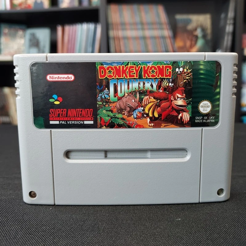 DONKEY KONG COUNTRY CARTOUCHE SEULE PAL UKV SUPER NINTENDO 3 DONKEY KONG COUNTRY CARTOUCHE SEULE PAL UKV SUPER NINTENDO
