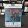 DRACULA BRAM STOKER'S COMPLET MASTER SYSTEM -Promos Jeu Boutique dracula bram stoker s complet master system