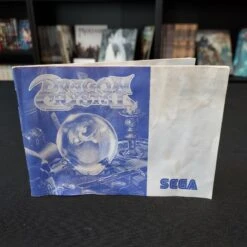 DRAGON CRYSTAL NOTICE ABIMEE MASTER SYSTEM -Promos Jeu Boutique dragon crystal notice abimee master system 3