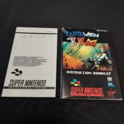 EARTHWORM JIM COMPLET PAL EUR VF SUPER NINTENDO SNES -Promos Jeu Boutique earthworm jim complet pal eur vf super nintendo snes 12