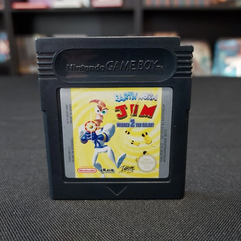 EARTHWORM JIM MENACE 2 THE GALAXY CARTOUCHE SEULE GAME BOY COLOR 3 EARTHWORM JIM MENACE 2 THE GALAXY CARTOUCHE SEULE GAME BOY COLOR