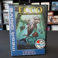 ECCO LES MAREES DU TEMPS COMPLET MEGADRIVE
