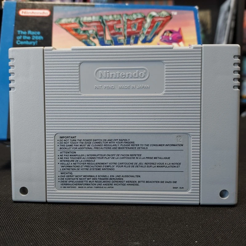 F-ZERO FAH COMPLET SUPER NINTENDO SNES 13 F-ZERO FAH COMPLET SUPER NINTENDO SNES – Image 11