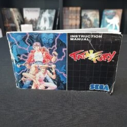 FATAL FURY COMPLET NOTICE ABIMEE MEGA DRIVE -Promos Jeu Boutique fatal fury complet notice abimee mega drive 6