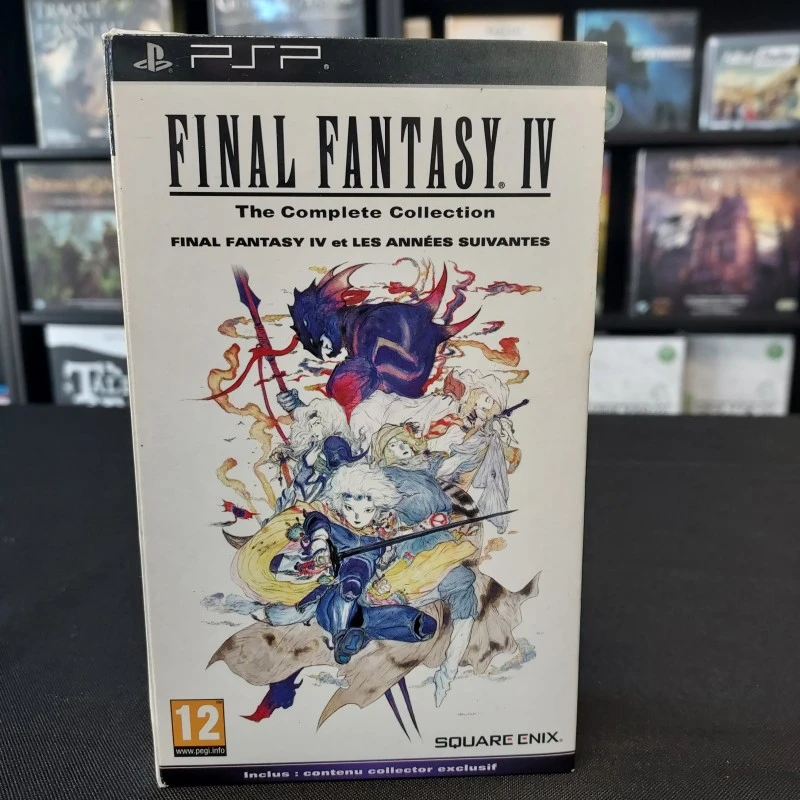 FINAL FANTASY IV THE COMPLETE COLLECTION NEUF BLISTER PSP 3 FINAL FANTASY IV THE COMPLETE COLLECTION NEUF BLISTER PSP