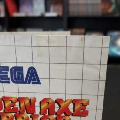 GOLDEN AXE WARRIOR COMPLET MASTER SYSTEM -Promos Jeu Boutique golden axe warrior complet master system 13