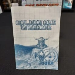 GOLDEN AXE WARRIOR COMPLET MASTER SYSTEM -Promos Jeu Boutique golden axe warrior complet master system 8