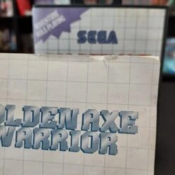 GOLDEN AXE WARRIOR COMPLET MASTER SYSTEM -Promos Jeu Boutique golden axe warrior complet master system 9
