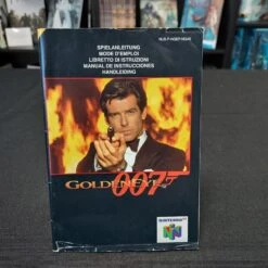 GOLDENEYE 007 COMPLET ETIQUETTE FACE AVANT NINTENDO 64 -Promos Jeu Boutique goldeneye 007 complet etiquette face avant nintendo 64 9