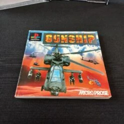GUNSHIP COMPLET NOTICE ABIMEE PS1 -Promos Jeu Boutique gunship complet notice abimee ps1 2