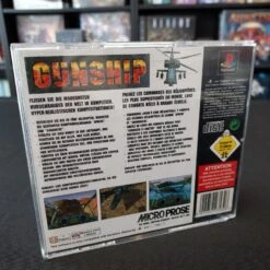 GUNSHIP COMPLET NOTICE ABIMEE PS1 -Promos Jeu Boutique gunship complet notice abimee ps1 5