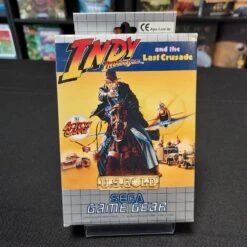 INDIANA JONES AND THE LAST CRUSADE US GOLD COMPLET GAME GEAR