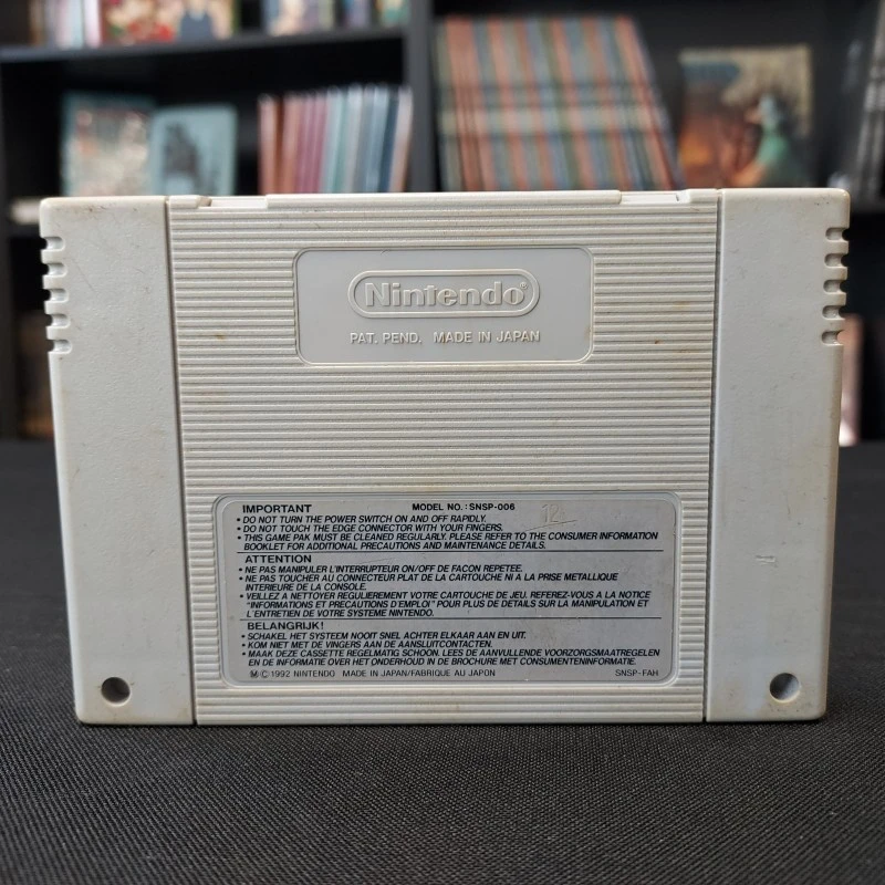 JURASSIC PARK CARTOUCHE SEULE JAUNIE FAH SUPER NINTENDO 4 JURASSIC PARK CARTOUCHE SEULE JAUNIE FAH SUPER NINTENDO – Image 2