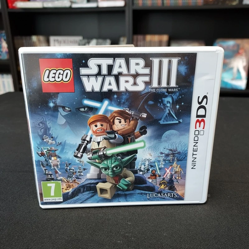 LEGO STAR WARS 3 THE CLONE WARS 3DS COMPLET 3 LEGO STAR WARS 3 THE CLONE WARS 3DS COMPLET