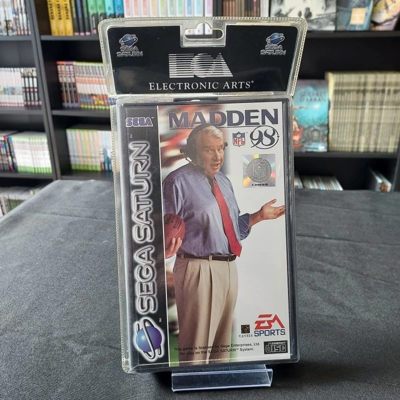 MADDEN 98 BLISTER OUVERT SEGA SATURN 3 MADDEN 98 BLISTER OUVERT SEGA SATURN