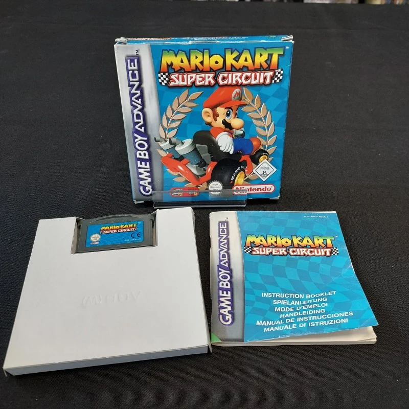 MARIO KART SUPER CIRCUIT COMPLET GAME BOY ADVANCE 4 MARIO KART SUPER CIRCUIT COMPLET GAME BOY ADVANCE – Image 2