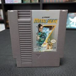 METAL GEAR CARTOUCHE SEULE NES PAL B