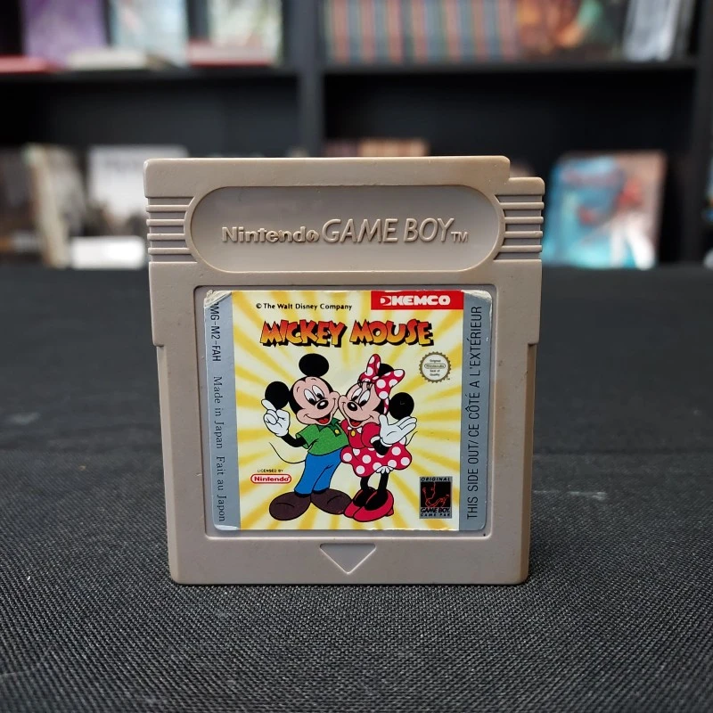 MICKEY MOUSE CARTOUCHE SEULE FAH GAME BOY CARTOUCHE JAUNIE 3 MICKEY MOUSE CARTOUCHE SEULE FAH GAME BOY CARTOUCHE JAUNIE
