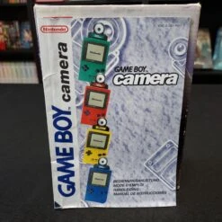 NINTENDO GAME BOY CAMERA BLEUE AVEC NOTICE ABIMEE -Promos Jeu Boutique nintendo game boy camera bleue avec notice abimee 11