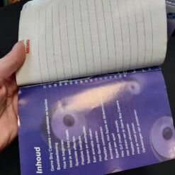 NINTENDO GAME BOY CAMERA BLEUE AVEC NOTICE ABIMEE -Promos Jeu Boutique nintendo game boy camera bleue avec notice abimee 14