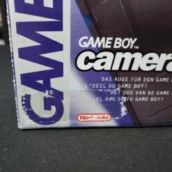 NINTENDO GAME BOY CAMERA BLEUE AVEC NOTICE ABIMEE -Promos Jeu Boutique nintendo game boy camera bleue avec notice abimee 2