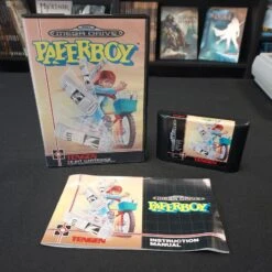 PAPERBOY COMPLET MEGA DRIVE -Promos Jeu Boutique paperboy complet mega drive 1