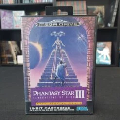 PHANTASY STAR 3 SANS NOTICE MEGA DRIVE