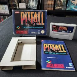 PITFALL THE MAYAN ADVENTURE COMPLET PAL EUR SUPER NINTENDO -Promos Jeu Boutique pitfall the mayan adventure complet pal eur super nintendo 1