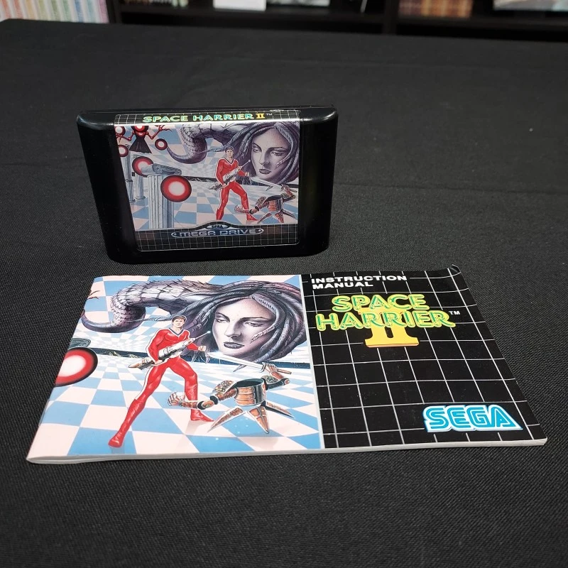SPACE HARRIER 2 CARTOUCHE + NOTICE MEGA DRIVE 3 SPACE HARRIER 2 CARTOUCHE + NOTICE MEGA DRIVE
