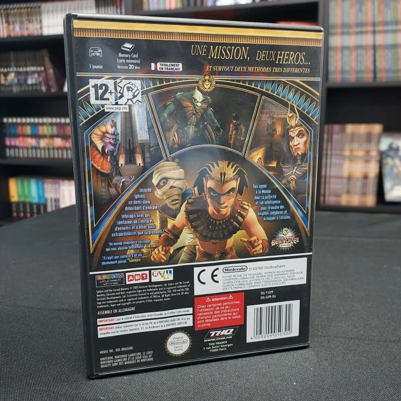 SPHYNX ET LA MALEDICTION DE LA MOMIE COMPLET PAL FRA GAMECUBE 5 SPHYNX ET LA MALEDICTION DE LA MOMIE COMPLET PAL FRA GAMECUBE – Image 3