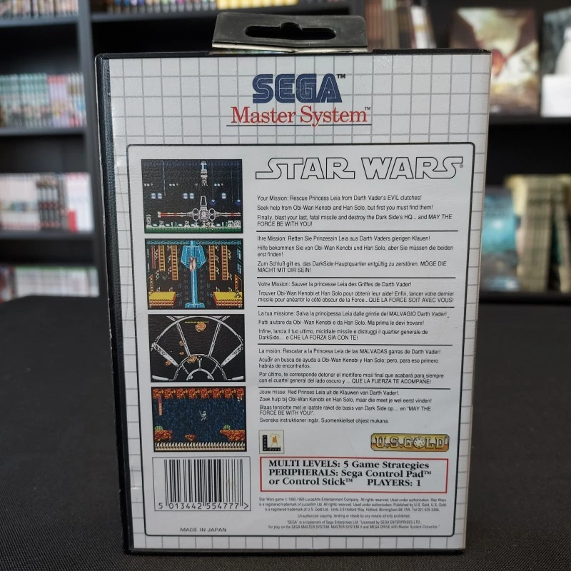 STAR WARS SANS NOTICE MASTER SYSTEM 5 STAR WARS SANS NOTICE MASTER SYSTEM – Image 3