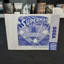 SUPERMAN OF STEEL COMPLET MASTER SYSTEM -Promos Jeu Boutique super man of steel complet master system 11