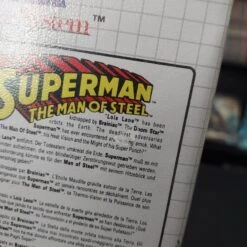 SUPERMAN OF STEEL COMPLET MASTER SYSTEM -Promos Jeu Boutique super man of steel complet master system 4