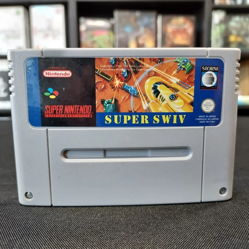 SUPER SWIV LOOSE FAH SUPER NINTENDO 3 SUPER SWIV LOOSE FAH SUPER NINTENDO