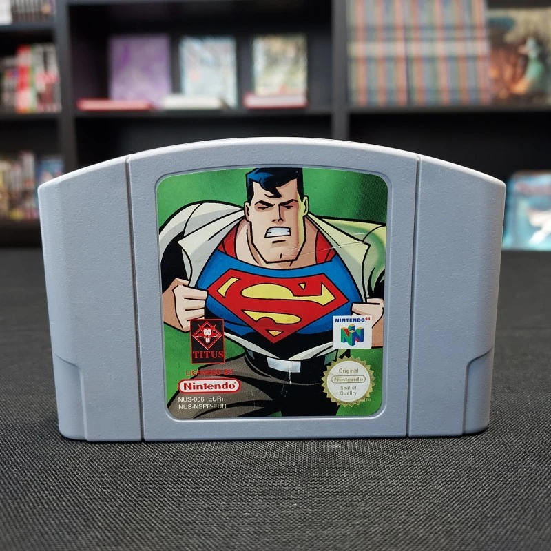 SUPERMAN LOOSE PAL EUR NINTENDO 64 3 SUPERMAN LOOSE PAL EUR NINTENDO 64