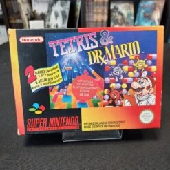 TETRIS & DR. MARIO COMPLET FAH SUPER NINTENDO