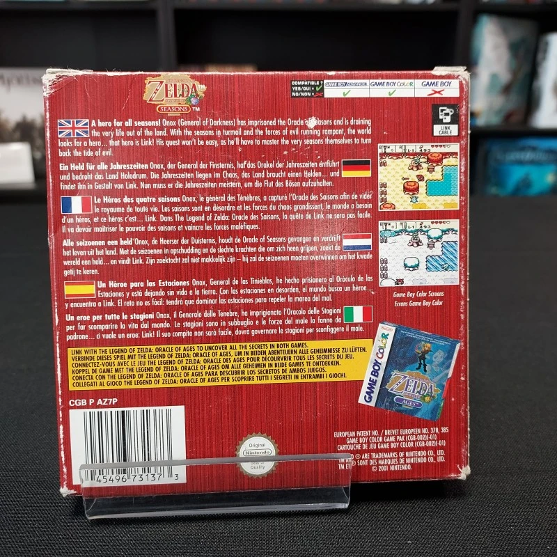 THE LEGEND OF ZELDA ORACLE OF SEASONS COMPLET TRES ABIME GAME BOY COLOR 5 THE LEGEND OF ZELDA ORACLE OF SEASONS COMPLET TRES ABIME GAME BOY COLOR – Image 3