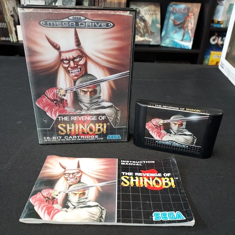 THE REVENGE OF SHINOBI COMPLET JAQUETTE ABIMEE MEGA DRIVE 4 THE REVENGE OF SHINOBI COMPLET JAQUETTE ABIMEE MEGA DRIVE – Image 2