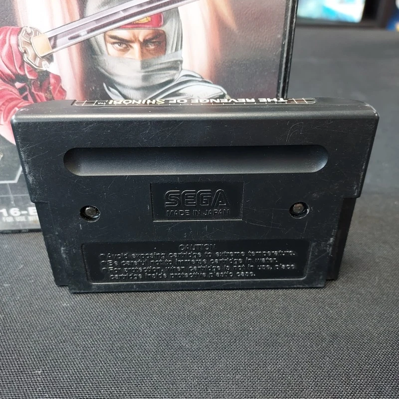 THE REVENGE OF SHINOBI COMPLET JAQUETTE ABIMEE MEGA DRIVE 11 THE REVENGE OF SHINOBI COMPLET JAQUETTE ABIMEE MEGA DRIVE – Image 9